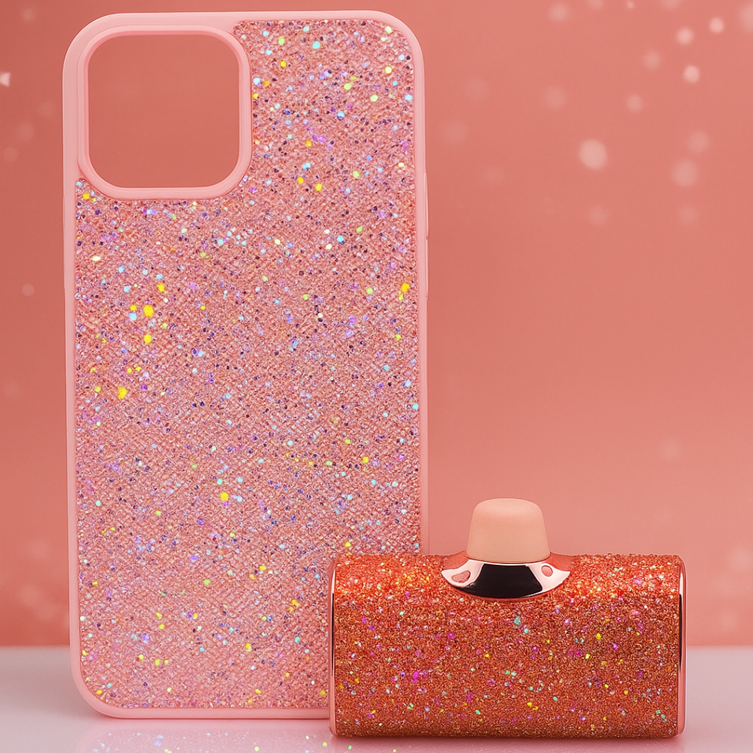 COQUE IPHONE + BATTERIE DIAMOND USB-C