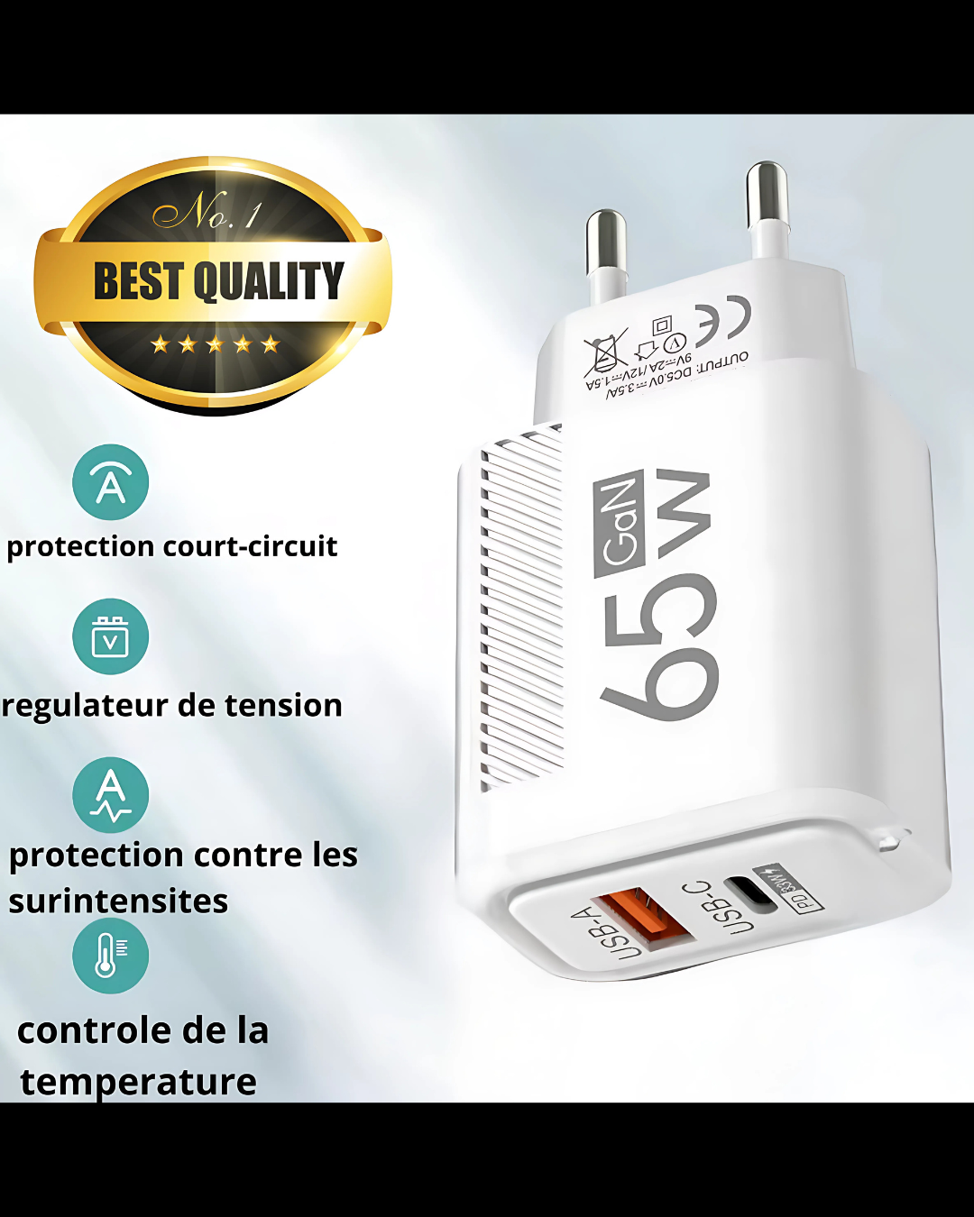 CHARGEUR RAPIDE