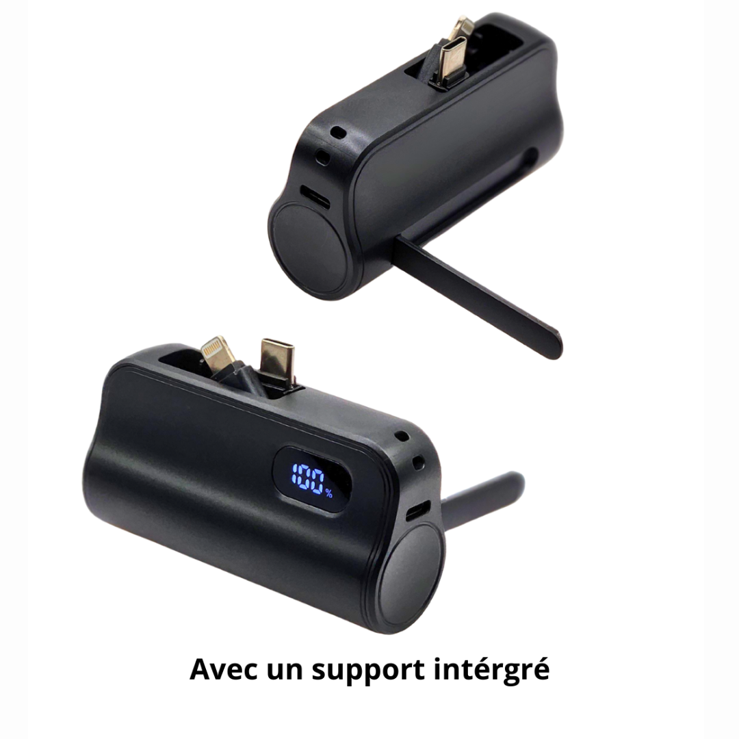 BATTERIE EXTERNE 2-EN-1