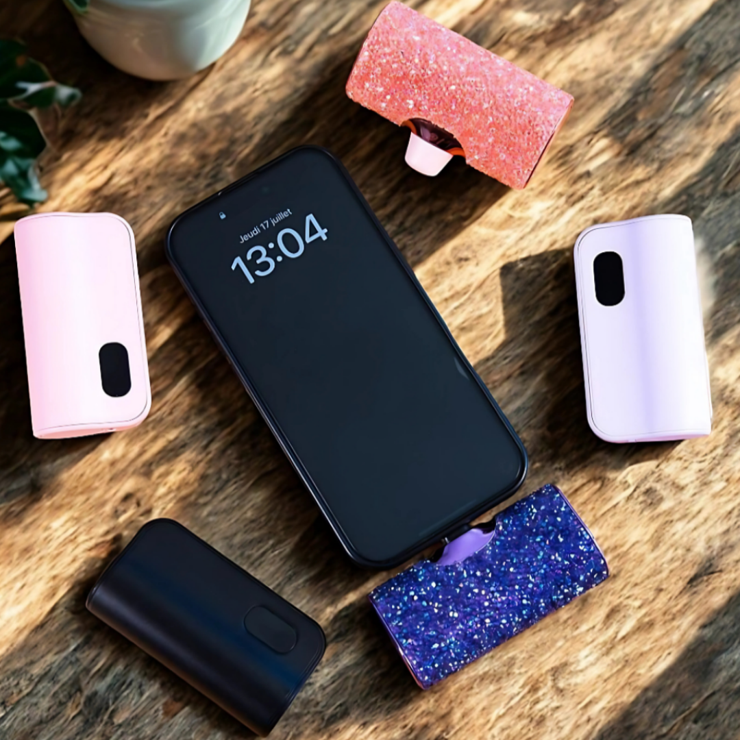 COQUE IPHONE + BATTERIE DIAMOND USB-C