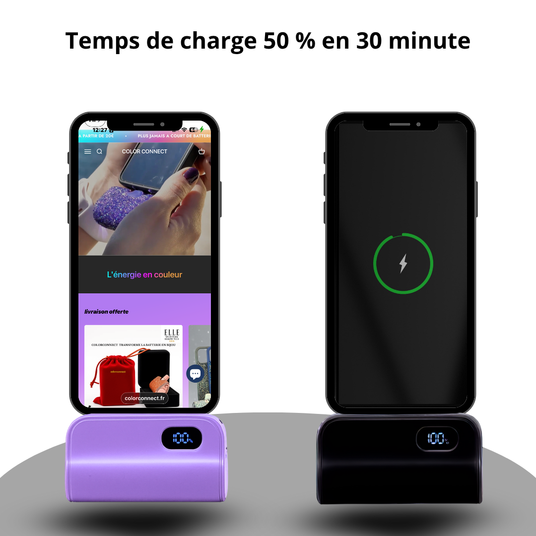 BATTERIE EXTERNE 2-EN-1