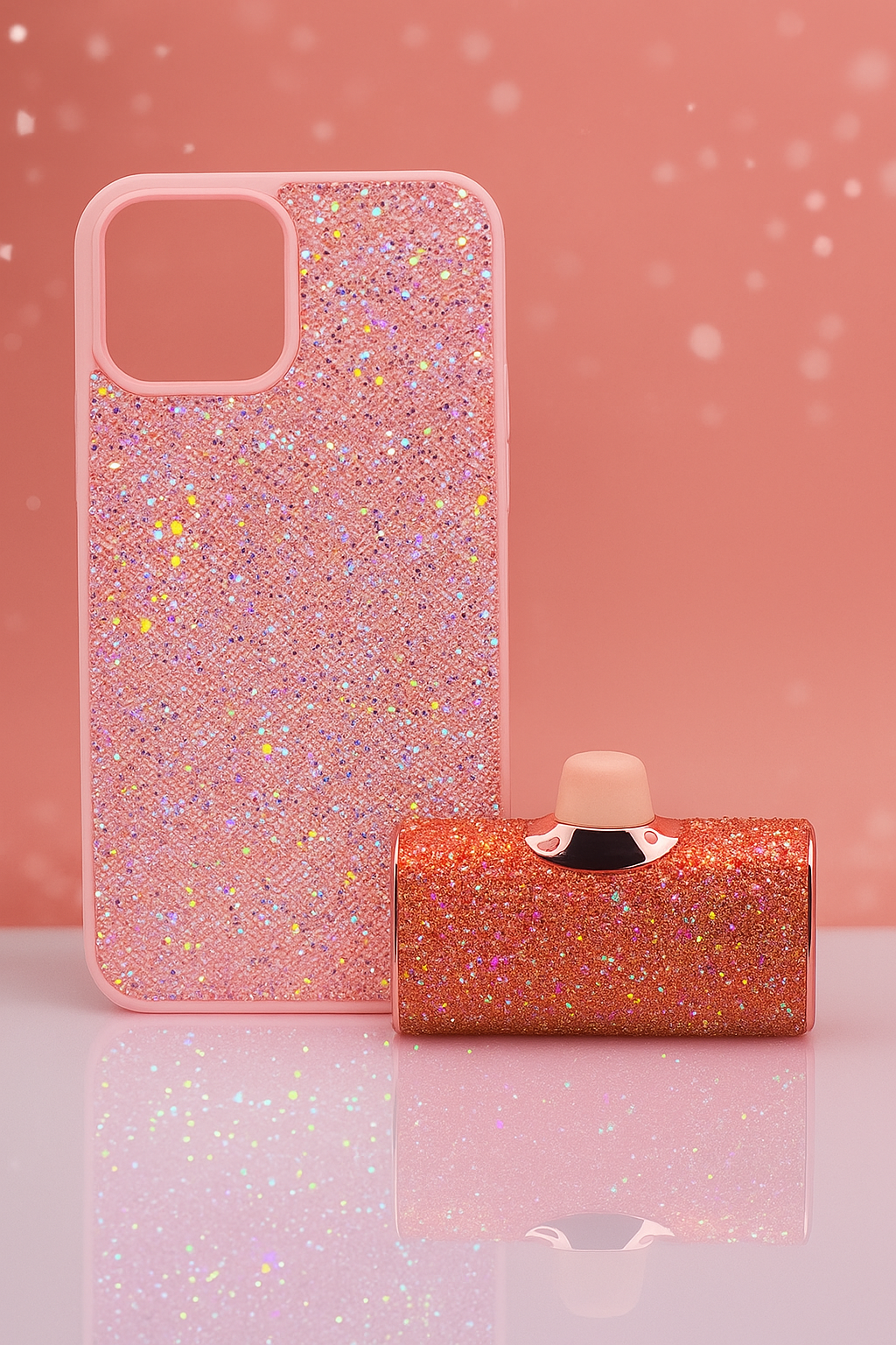 COQUE  IPHONE + BATTERIE DIAMOND USB-C